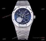 Copy Audemars Piguet Royal Oak Perpetual Calendar Watch SS Blue Dial